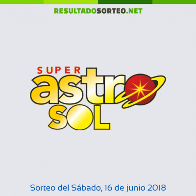 Astro Sol del 16 de junio de 2018
