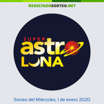 Astro Luna del 1 de enero de 2020