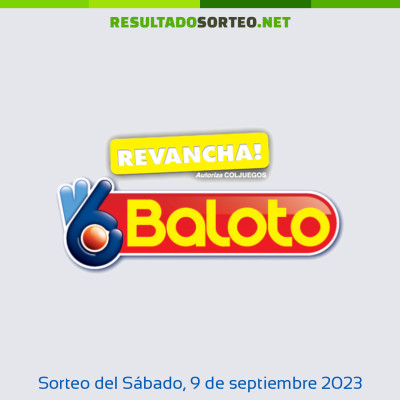 Baloto del 9 de septiembre de 2023