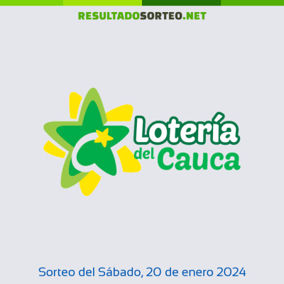 Loteria del cauca del 20 de enero de 2024