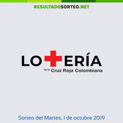 Loteria de la Cruz Roja del 1 de octubre de 2019