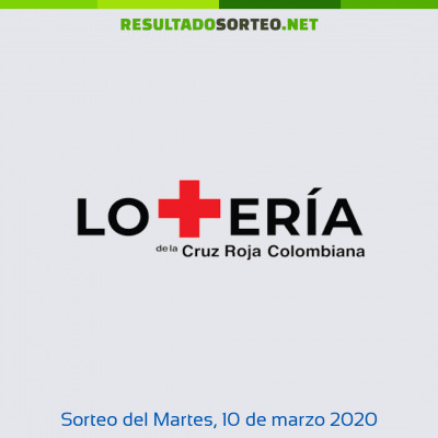 Loteria de la Cruz Roja del 10 de marzo de 2020