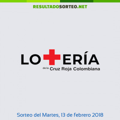 Loteria de la Cruz Roja del 13 de febrero de 2018