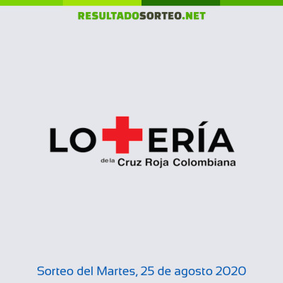 Loteria de la Cruz Roja del 25 de agosto de 2020