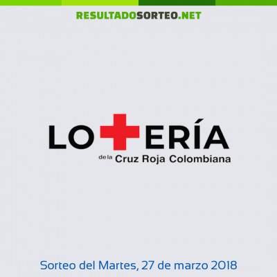 Loteria de la Cruz Roja del 27 de marzo de 2018