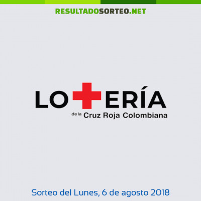 Loteria de la Cruz Roja del 6 de agosto de 2018