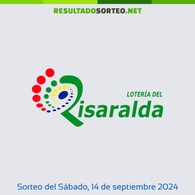 Loteria de Risaralda del 14 de septiembre de 2024