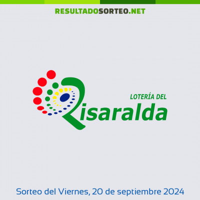 Loteria de Risaralda del 20 de septiembre de 2024