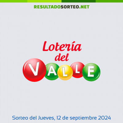 Loteria del Valle del 12 de septiembre de 2024