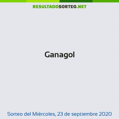 Ganagol del 23 de septiembre de 2020